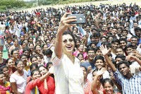 Gouthami Youth Yoga in GITAM college in Hyderabad